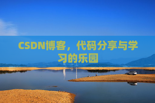CSDN博客，代码分享与学习的乐园